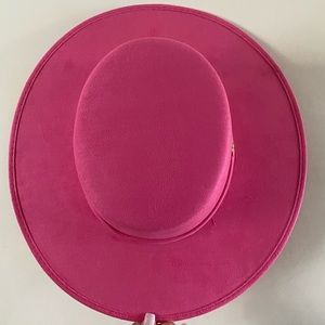 Melissa Cordobés Suede Wide Brim Hat